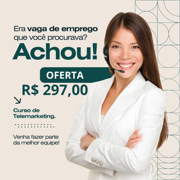 Curso  operador Telemarketing